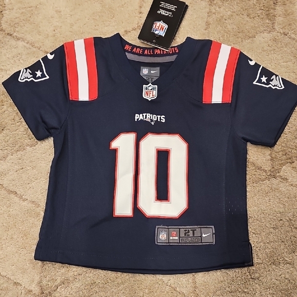 Nike Kids Patriots Navy Blue Jersey - Picture 1 of 2